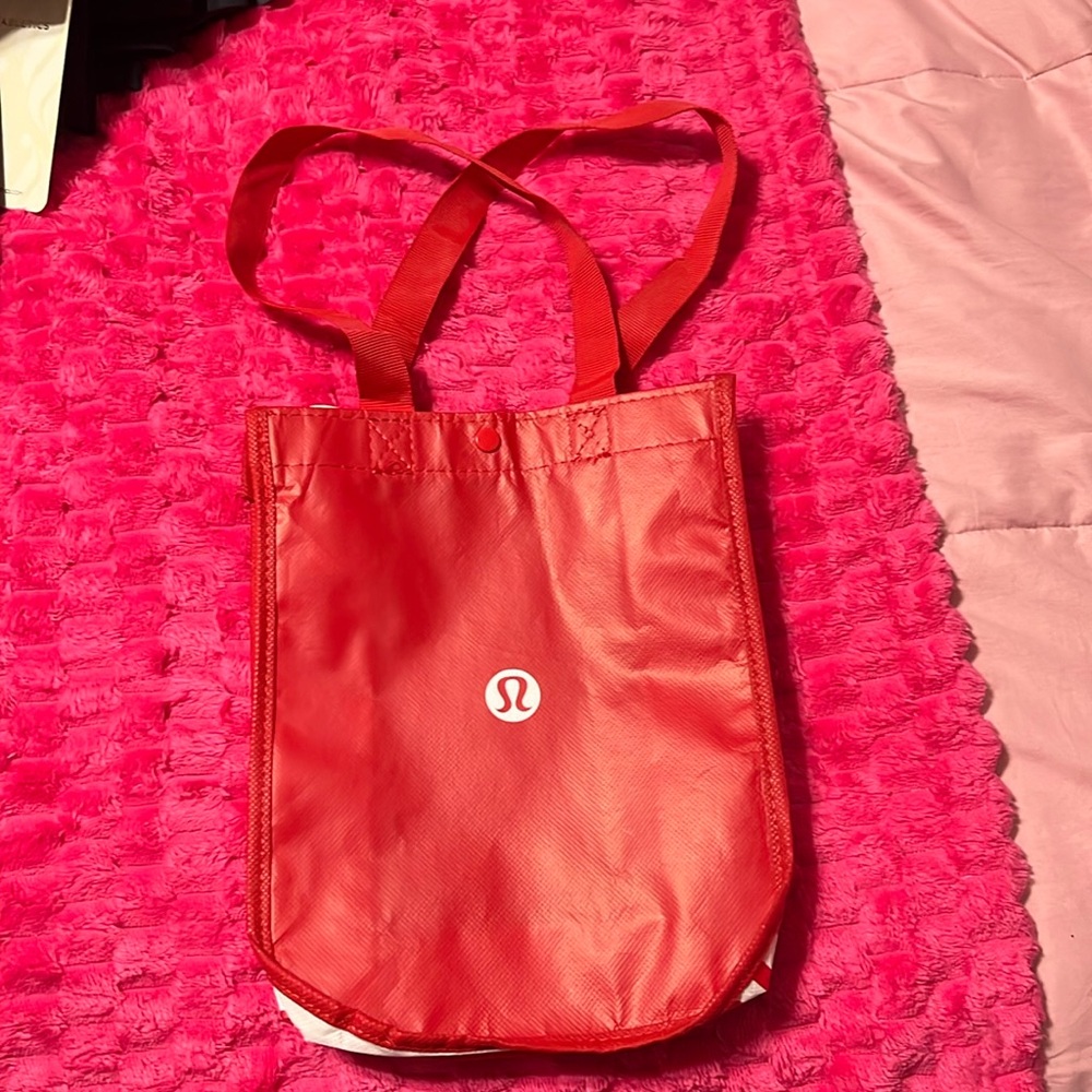 Lululemon Reusable Bag Gift Bag Yoga Snap Closure